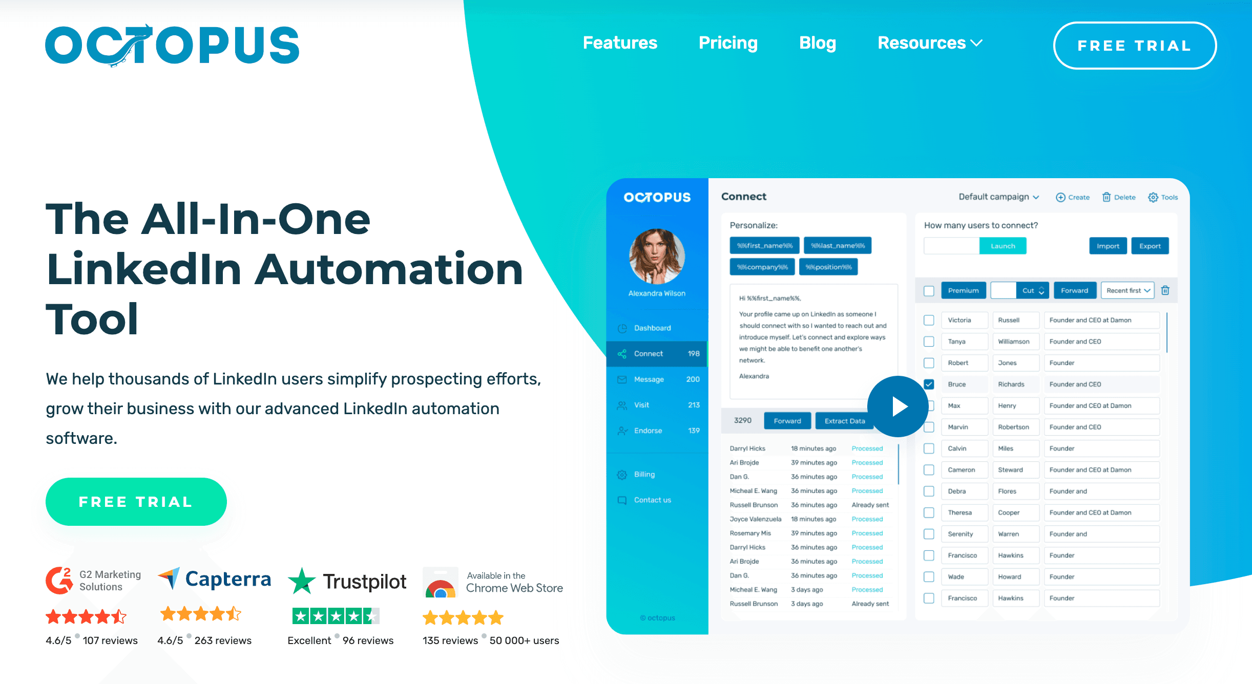 OctopusCRM-website