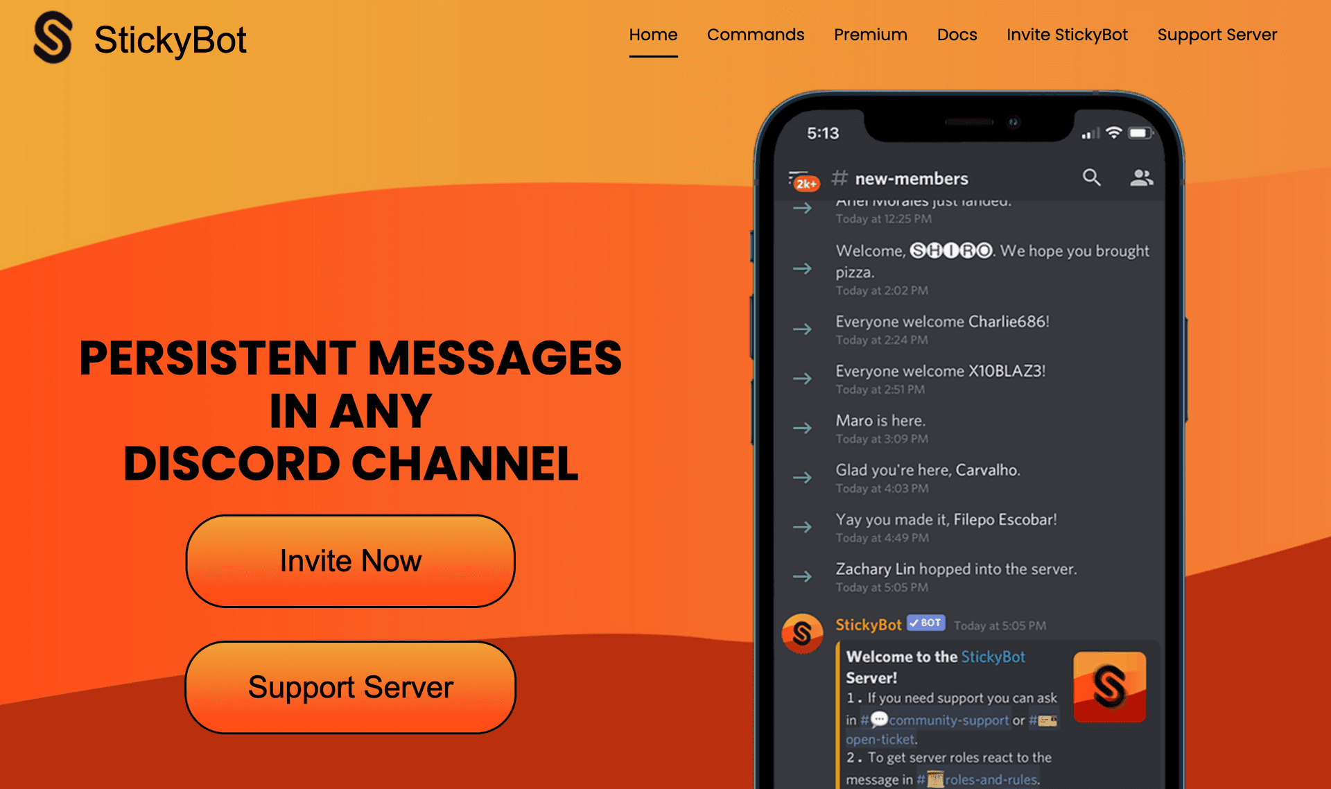 StickyBot: Enhancing Discord Community Engagement with Effective Bot Tools for Template Messaging