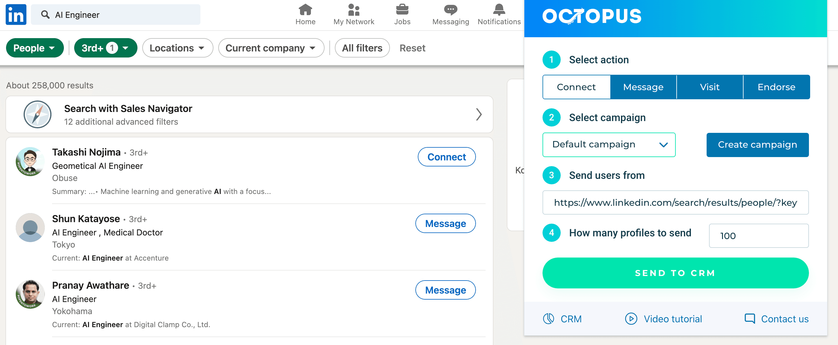 OctopusCRM-importCRM